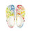 Thumbnail: KLÅOG - EVA Foam Rubber Shoes (CLOG),  Custom White Rainbow Splatter Design 