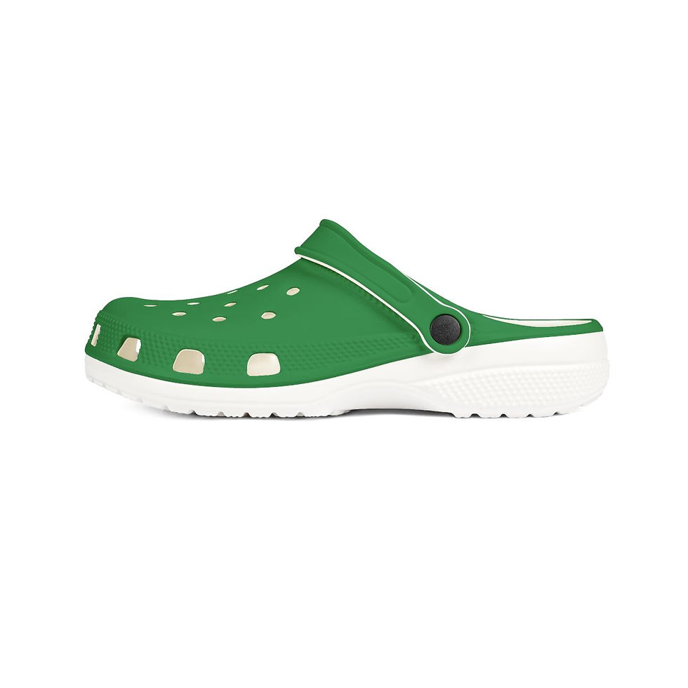 Thumbnail: KLÅOG - EVA Foam Rubber Shoes (CLOG),  Green