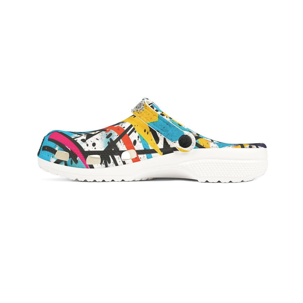 Thumbnail: KLÅOG - EVA Foam Rubber Shoes (CLOG), Custom Stroke Retro