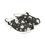 Thumbnail: KLÅOG - EVA Foam Rubber Shoes (CLOG), Custom Black Dental Design 