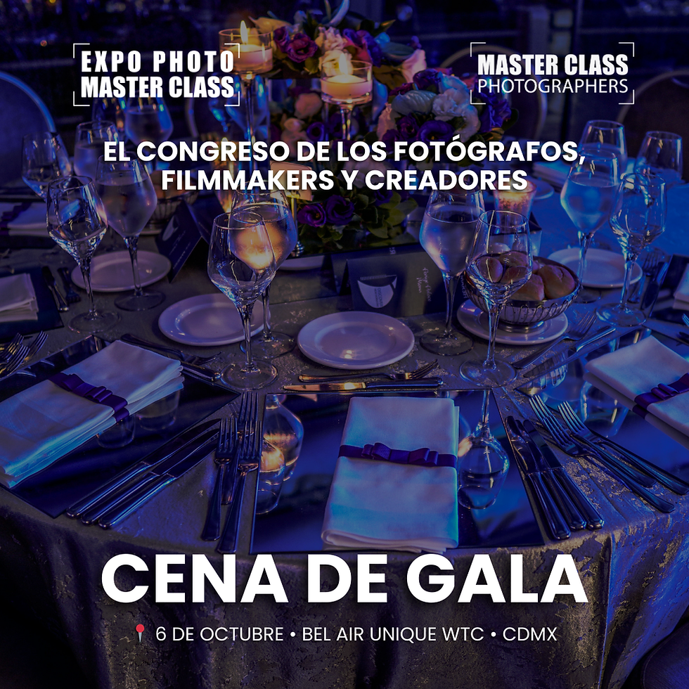 Cena de Gala – Expo Photo Master Class 2025