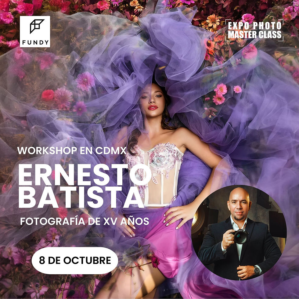 Workshop Fotografía de XV Años con Ernesto Batista