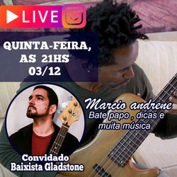 Live com Márcio Andrene