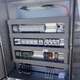 Schaltschrank für eine Großraum-Klimatisierung, Hamburg