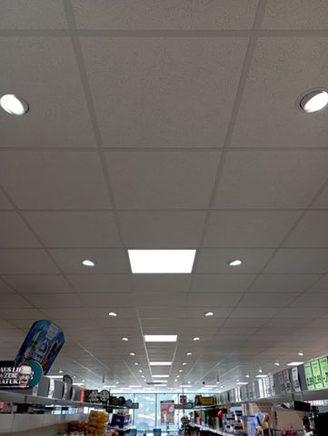 Beleuchtungskonzept, Discounter