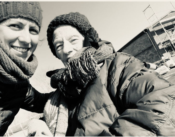 Zusammen mit Oma Helene