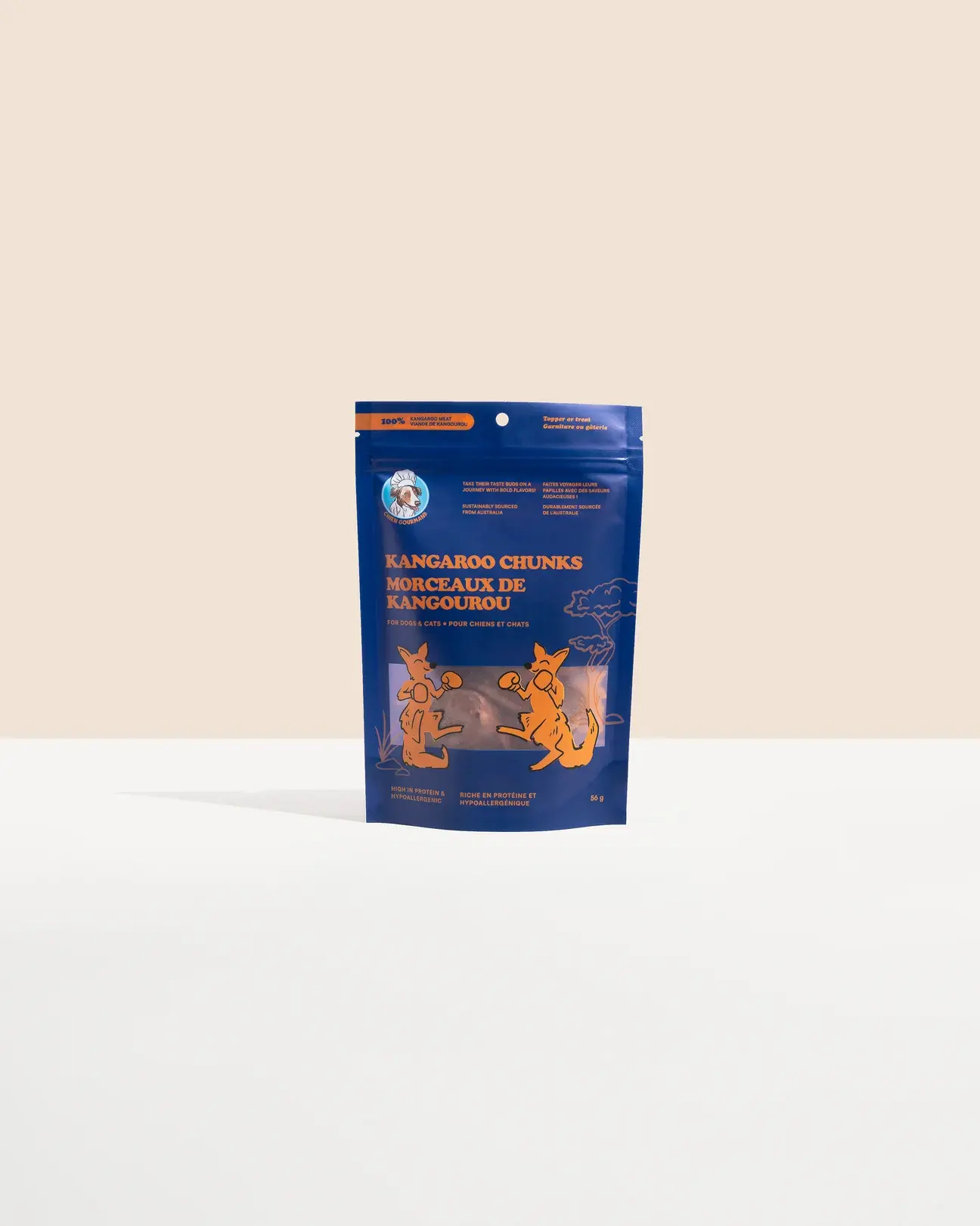 Chien Gourmand Freeze-dried Kangaroo Chunks