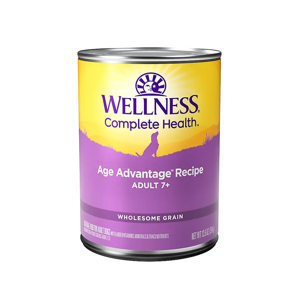 Wellness Complete Health Age Advantage Recipe Pate Adult 7+ Dog Food