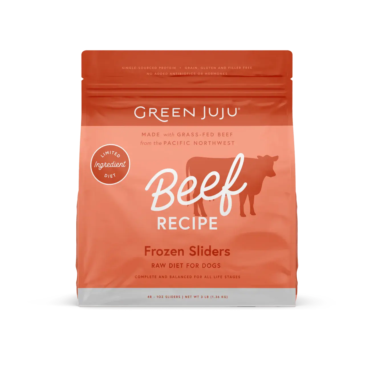 Green juju beef frozen sliders 3lb