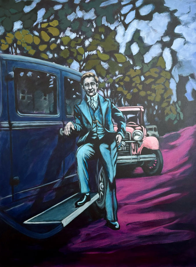 Acrylique sur toile de Lisa Marie Boissonneau