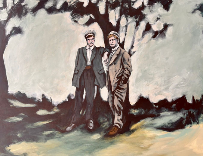 Acrylique sur toile de Lisa Marie Boissonneau