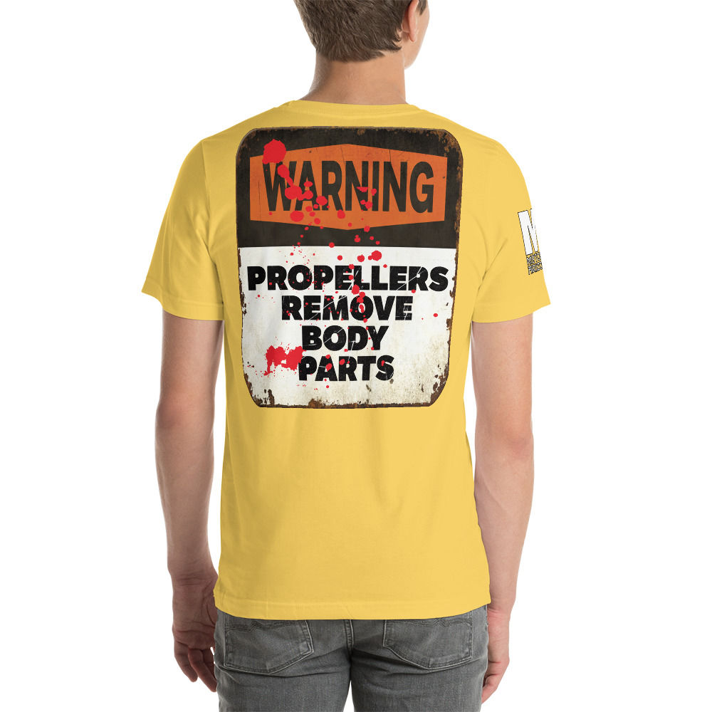 Short-Sleeve Unisex T-Shirt Propellers