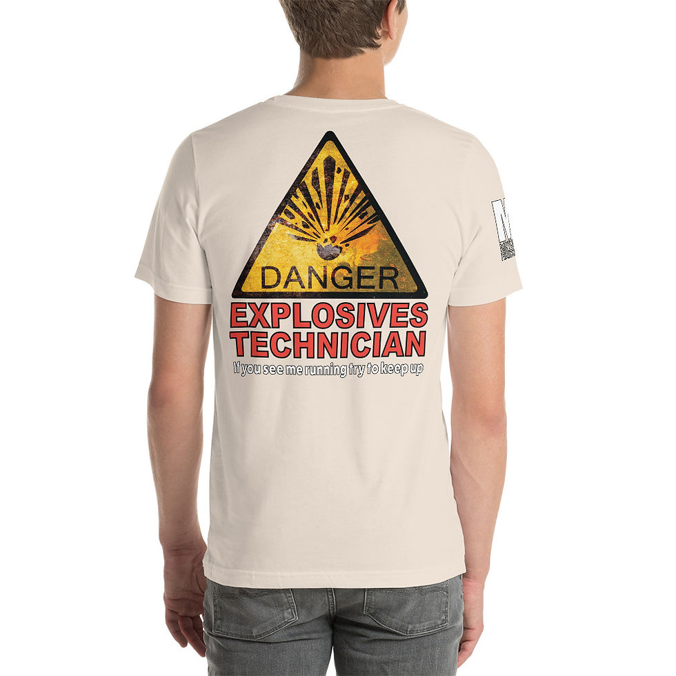 Thumbnail: Short-Sleeve Unisex T-Shirt Explosives