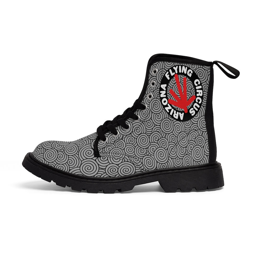 Thumbnail: Men's Canvas Boots Grey