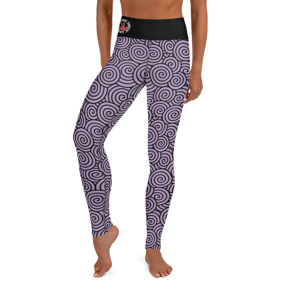 Yoga Leggings AFC Purple
