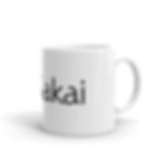 Sakai White glossy mug