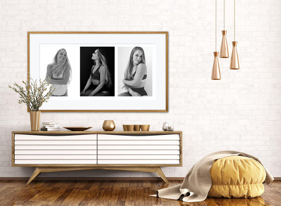 Boudoir wall portrait of a woman by Memphis Boudoir Photographer Linda White