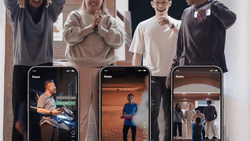 Brunei creative agency AICREATIVV portfolio work on DST Lifestyle social media campaign