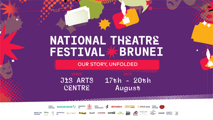 National Theatre Festival Brunei | AICREATIVV | Creative Agency Brunei | 2023 | 1
