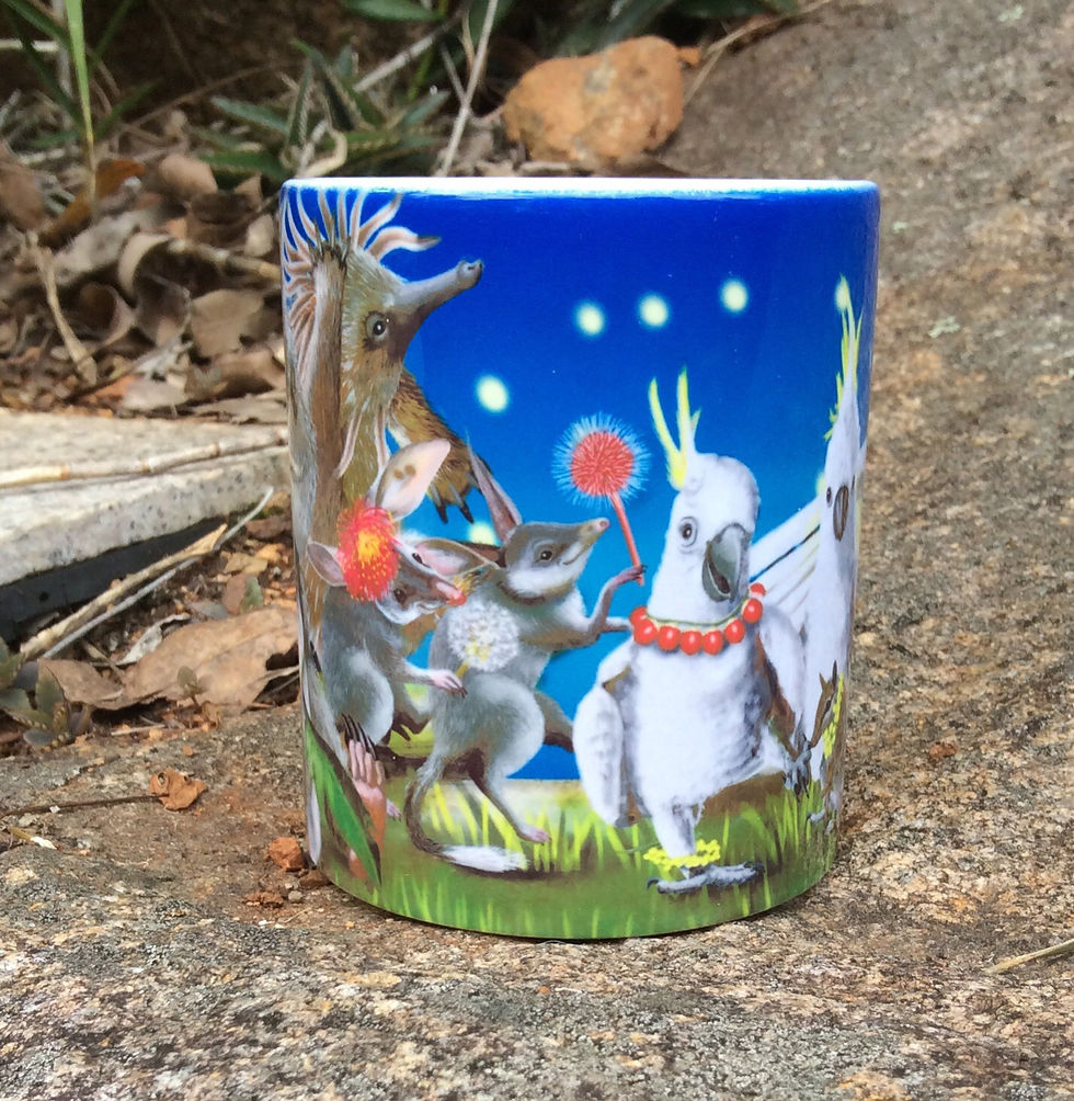 Thumbnail: MUGS - Wombat & friends