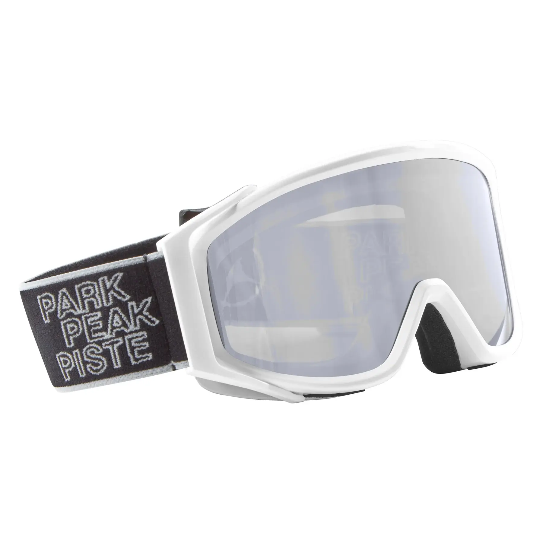 Kids Spirit Goggle White-Gloss/Silver Mirror