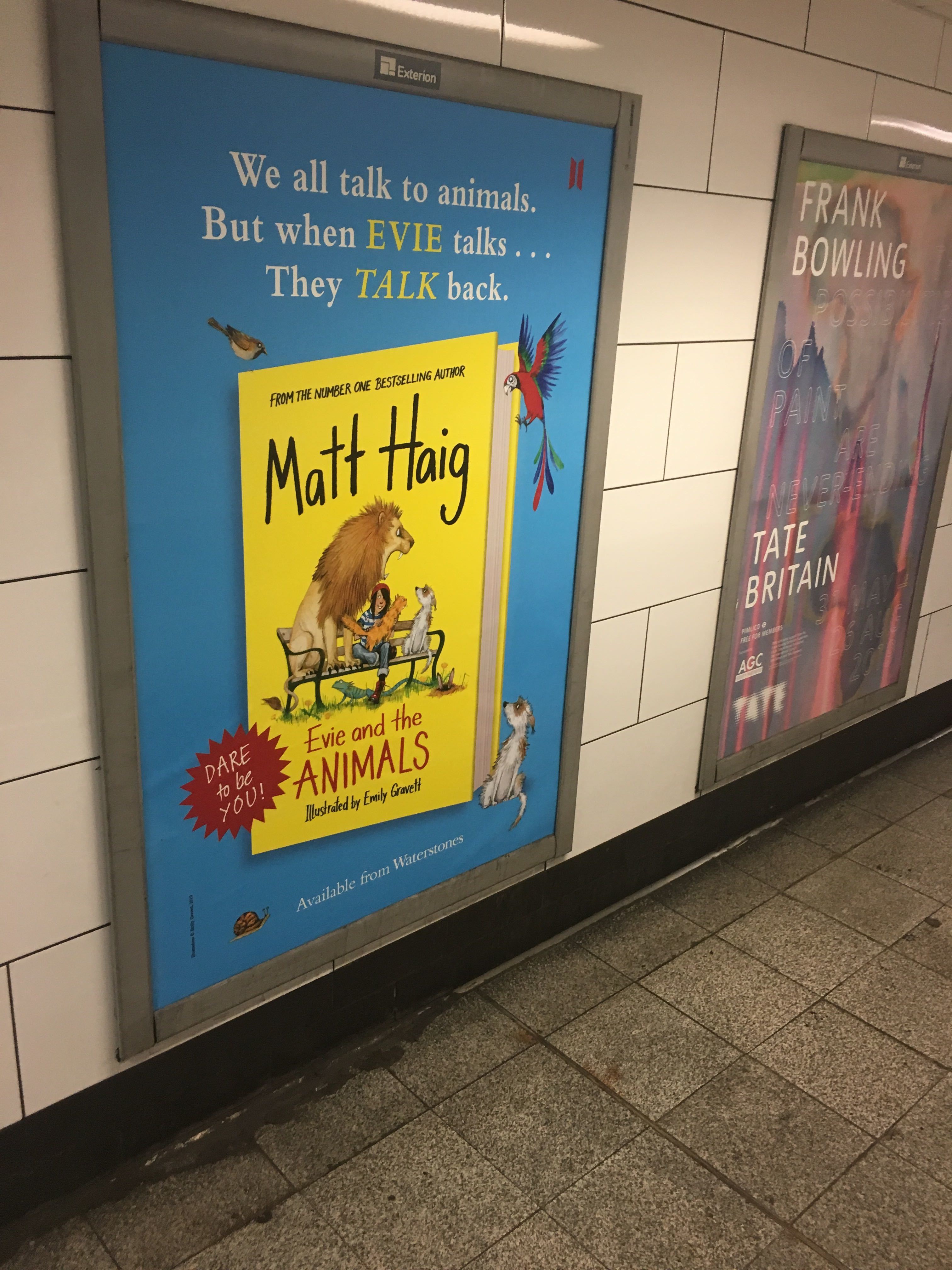 Evie and the Animals Oxford Circus June