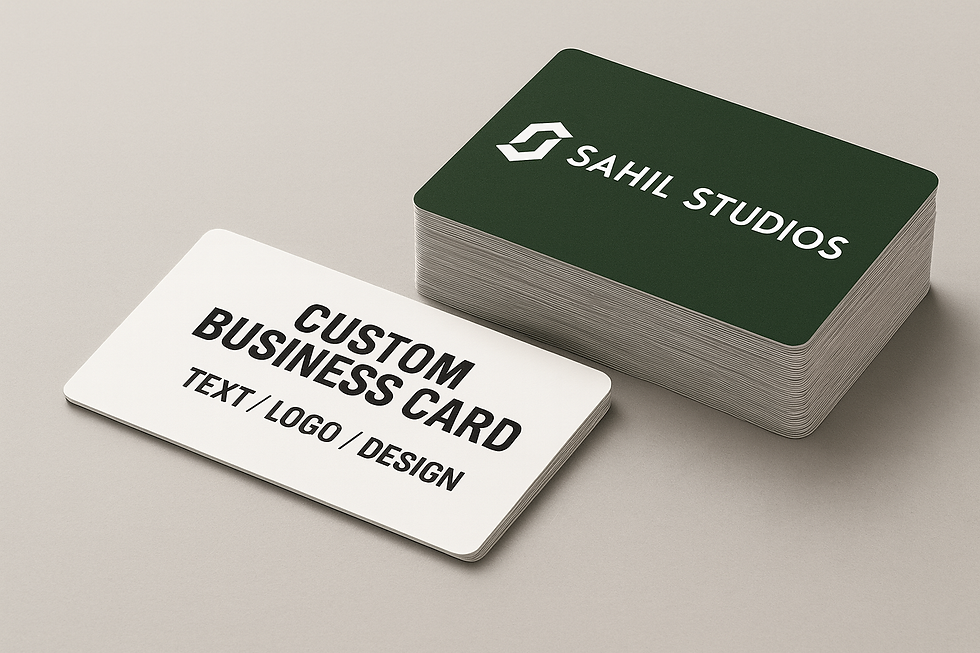 a business card desi