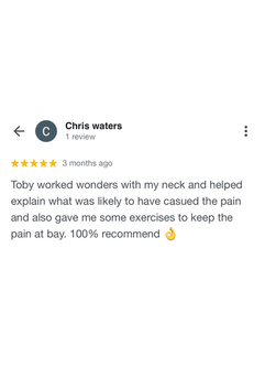 A 5-star Google Review from a Hartwood Health patient