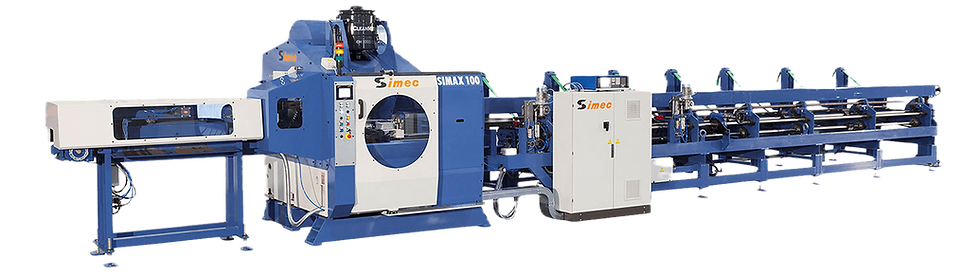 Simax 100 Industrial Bar Sawing Line