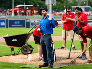 Attorney Segal Throws Opening Pitch