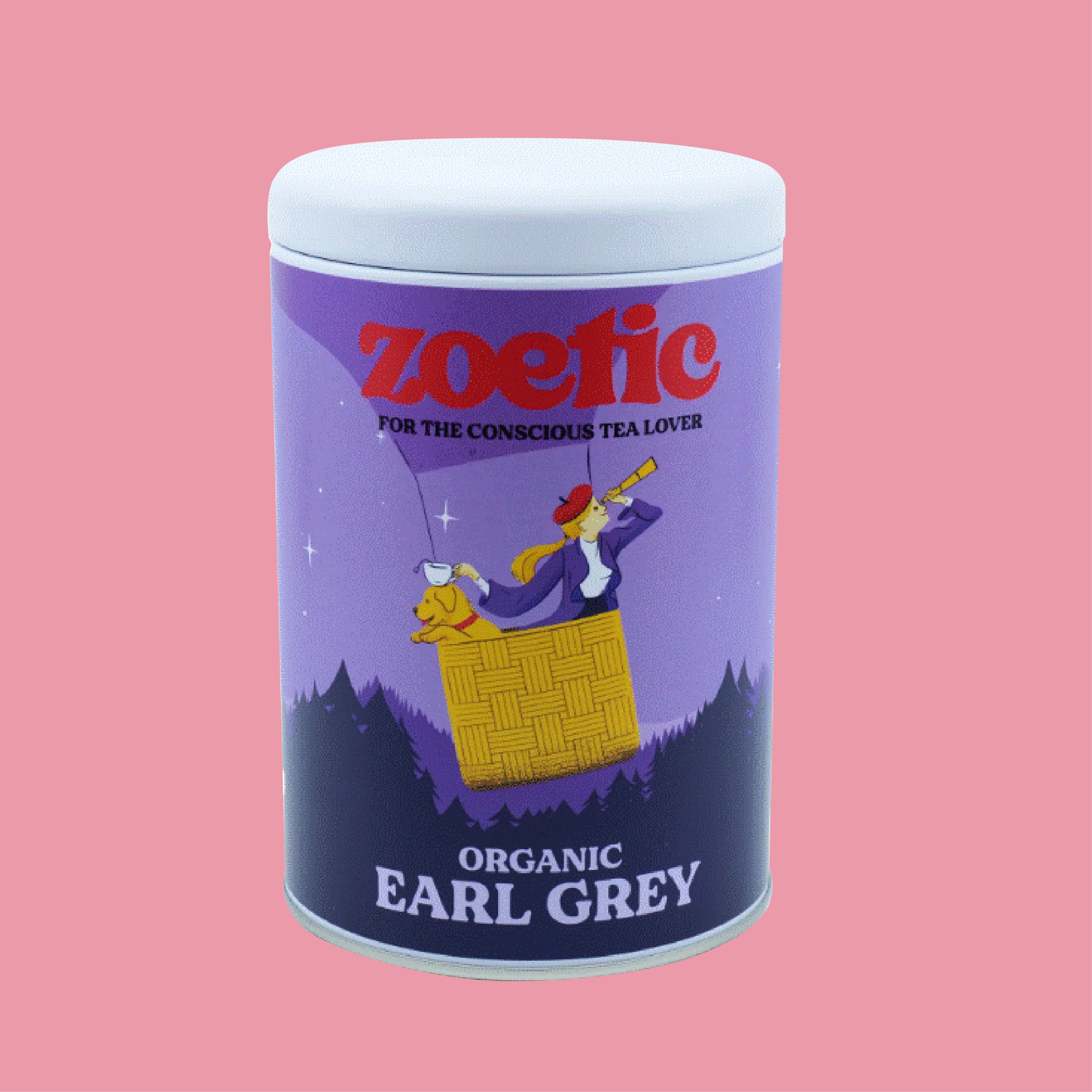 Zoetic Tea Storage Tin - Earl Grey Tea