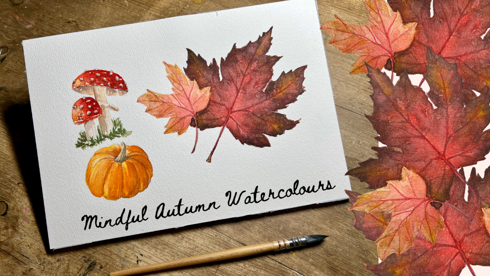Mindful Autum Watercolours