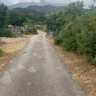 A rural Bosnian road