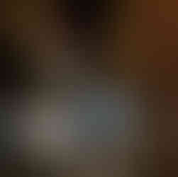 A blurry picture of Patras streets at night