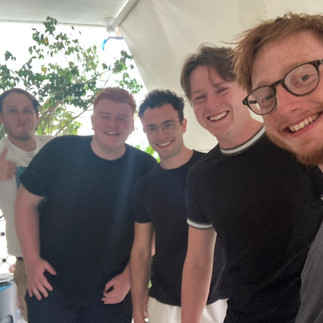 Me, Andrew, Nikolas, Matt and Miles smiling