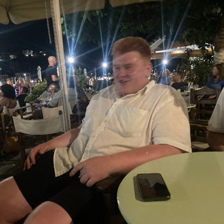 Matt looking jolly at a cultural festival