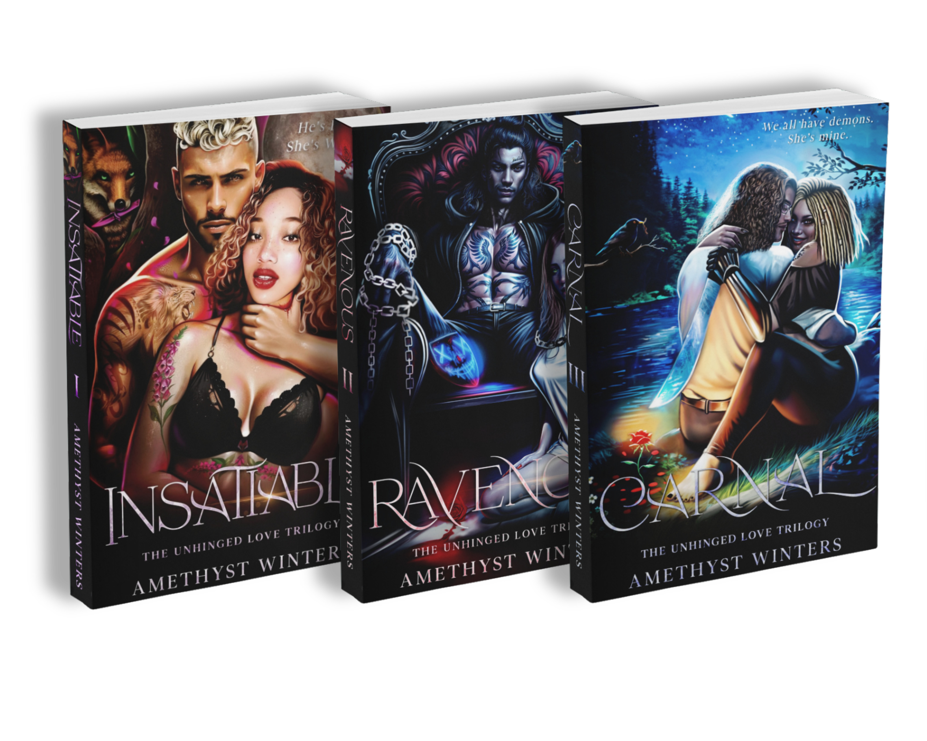 THE COMPLETE UNHINGED LOVE TRILOGY-Regular Edition