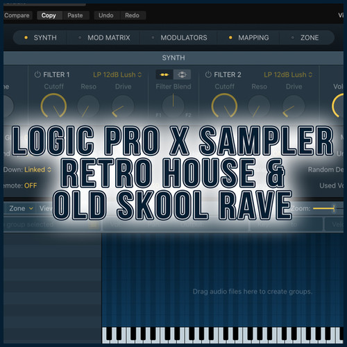 Logic Sampler Instrument Retro House Old Skool Rave