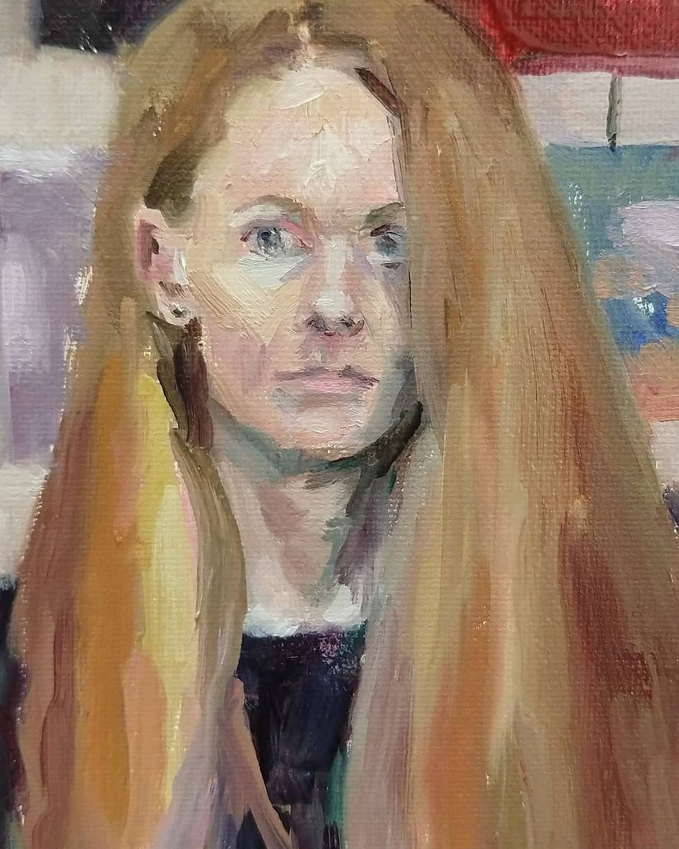 Self-portrait / study