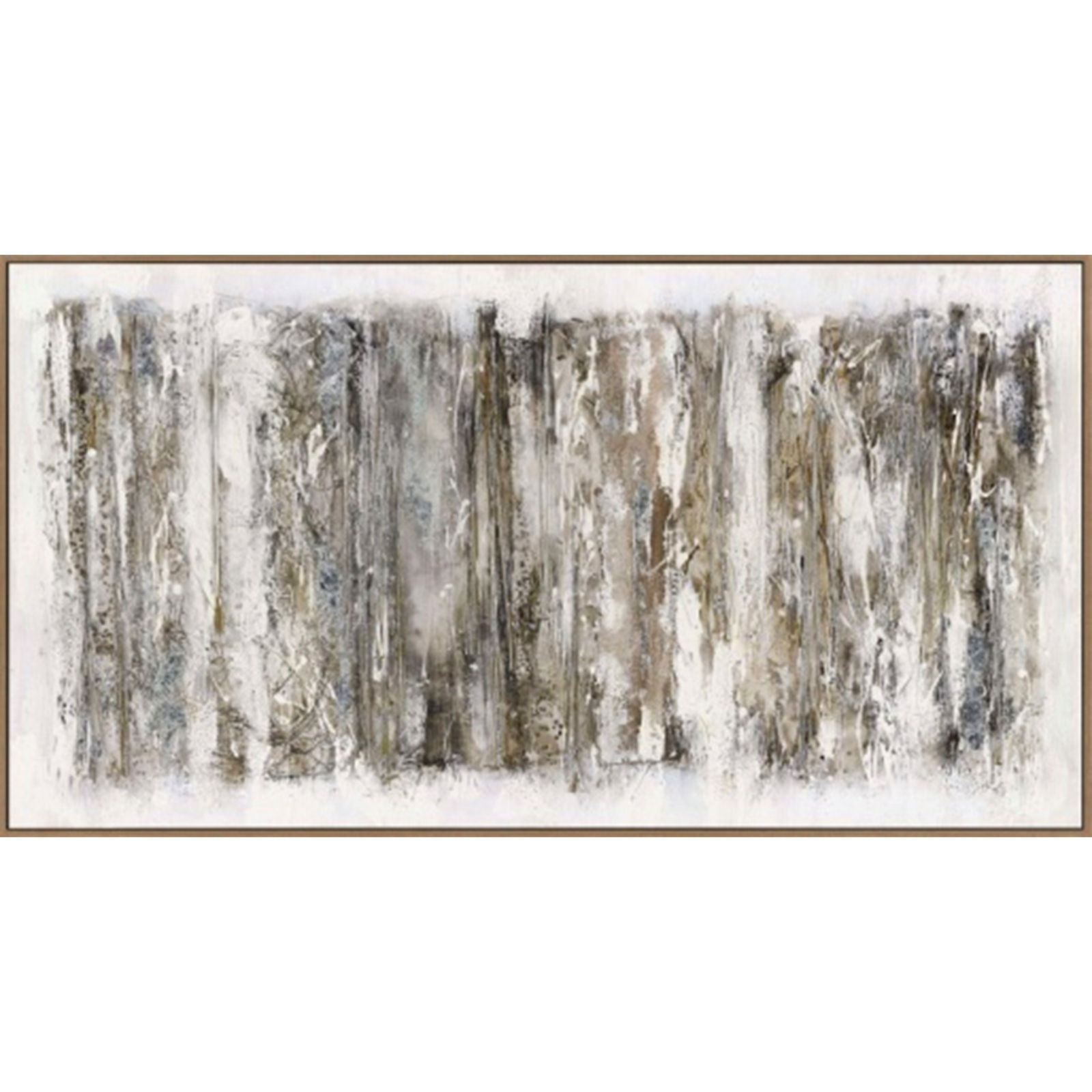 Ethereal Hand Painted Canvas In Frame (23992)