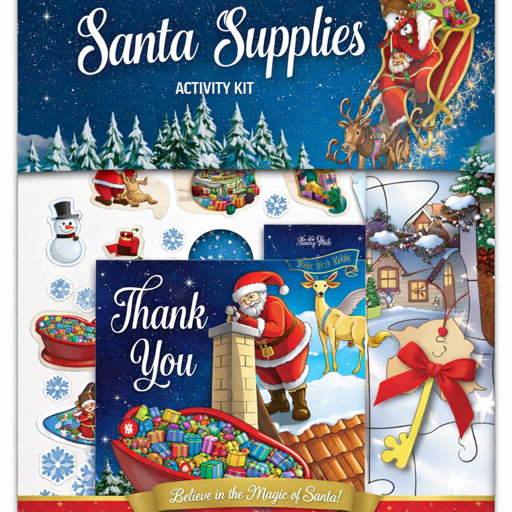Santa Supplies! Arts & Crafts Activity Kit
