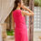 Thumbnail: Marina Button-Front Linen Dress with Blossom Pockets