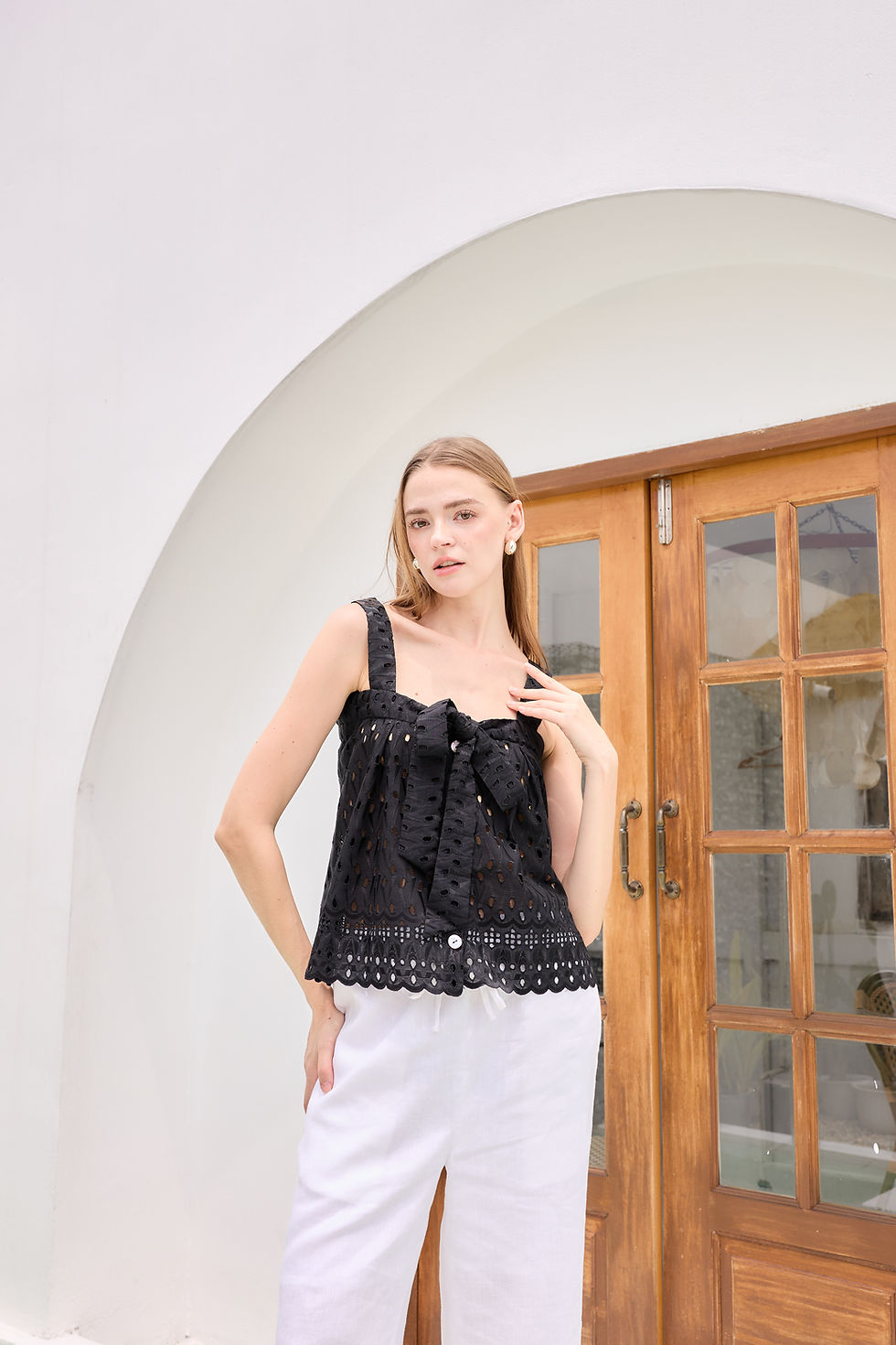 Thumbnail: Moonlight Eyelet Tank Top