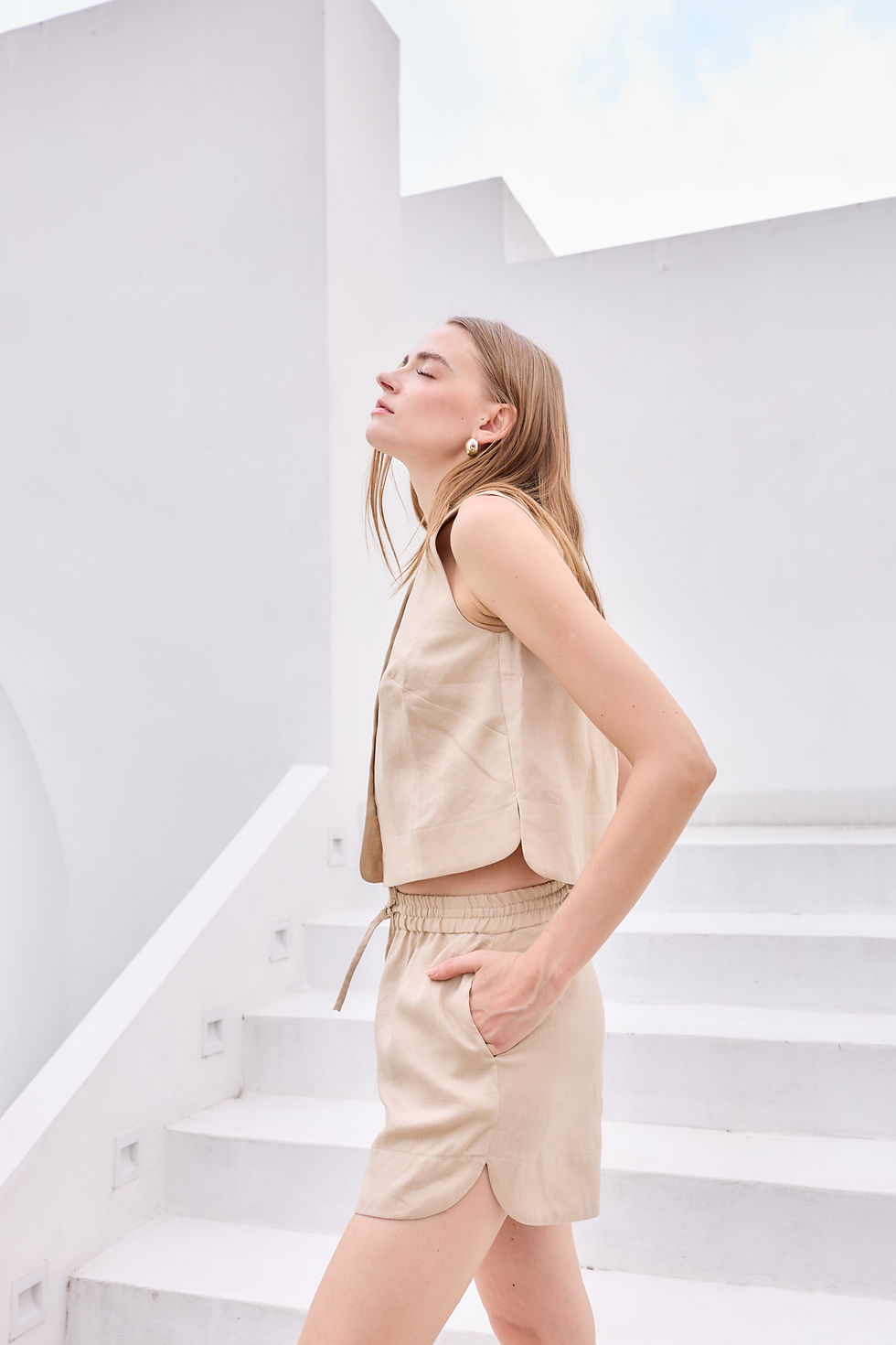 Thumbnail: Aurelia Linen Top