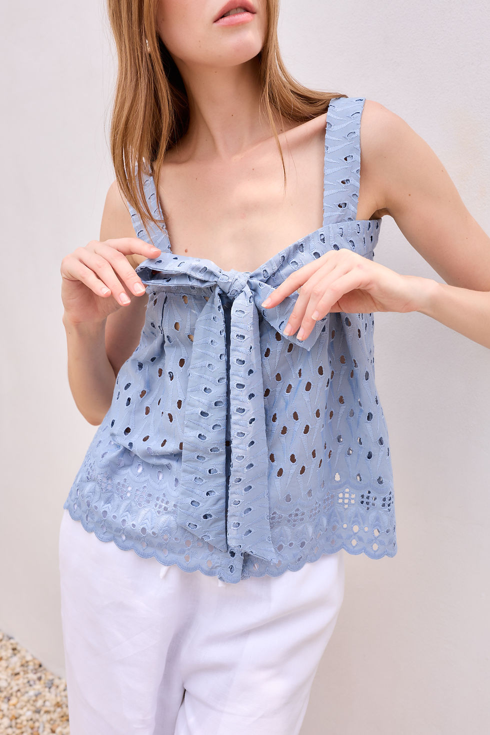 Thumbnail: Moonlight Eyelet Tank Top