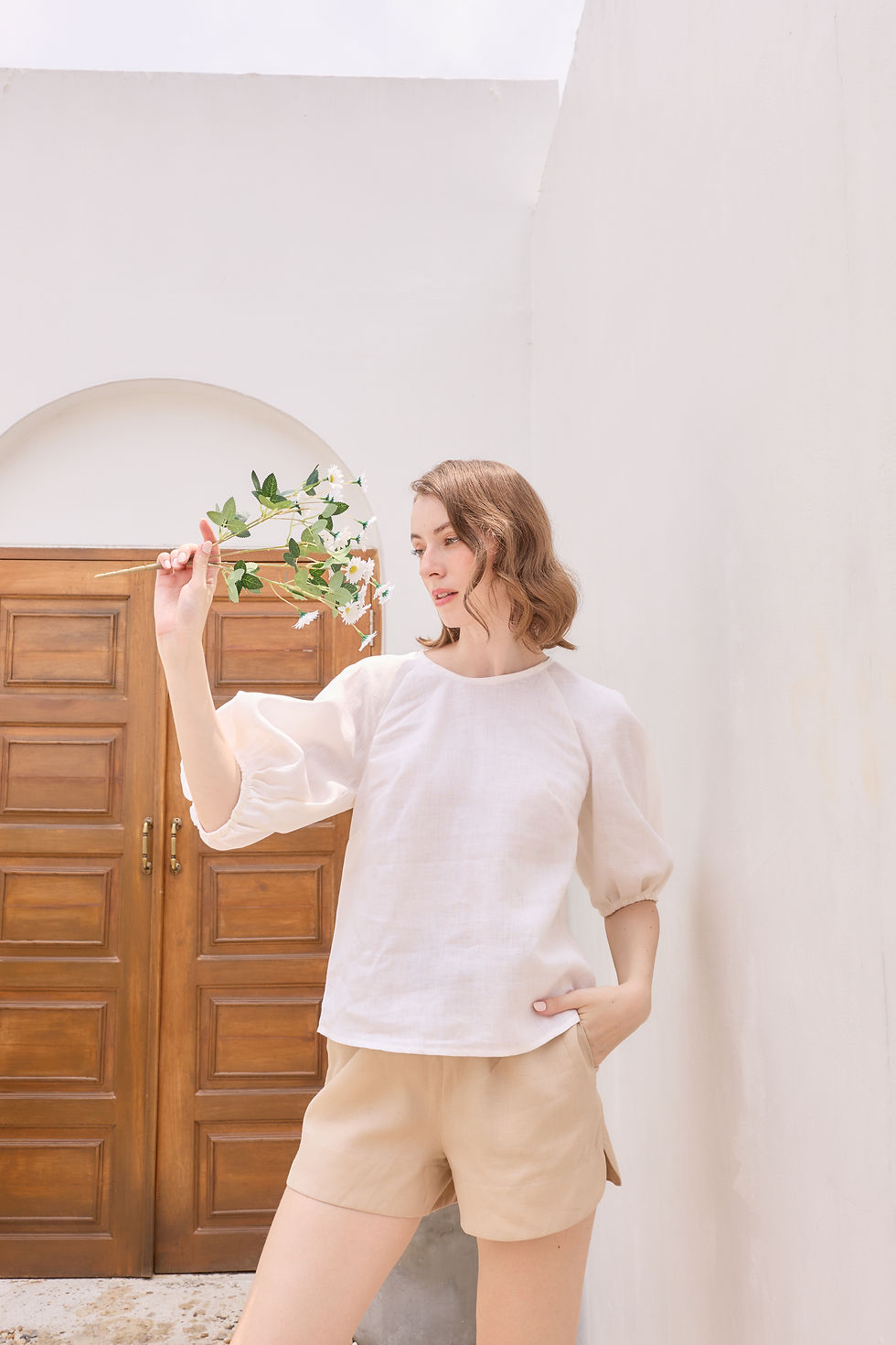 Thumbnail: Camille Linen Blouse