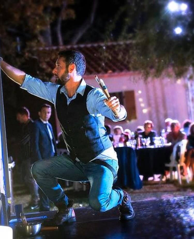 Miniature : Peintre performer