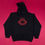Thumbnail: unisex 'not a sex toy' black hoodie