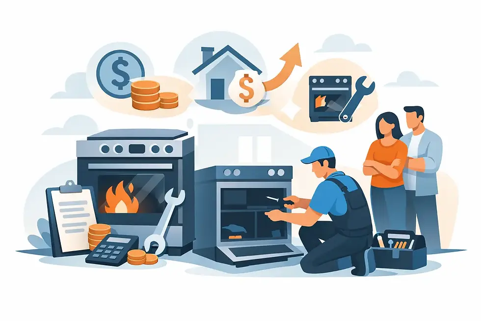Oven Repair Cost: What Homeowners Pay