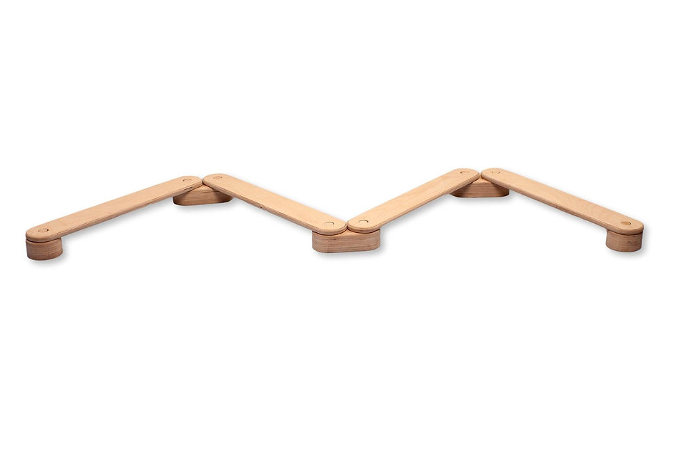 Thumbnail: Montessori Balance Beam en Stapstenen set